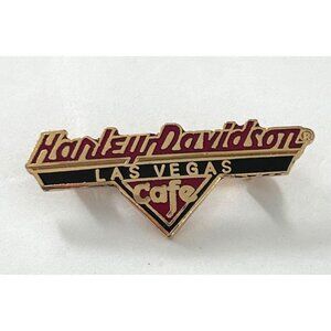 Harley Davidson Las Vegas Cafe Lapel Pin 1997 Lapel Enamel